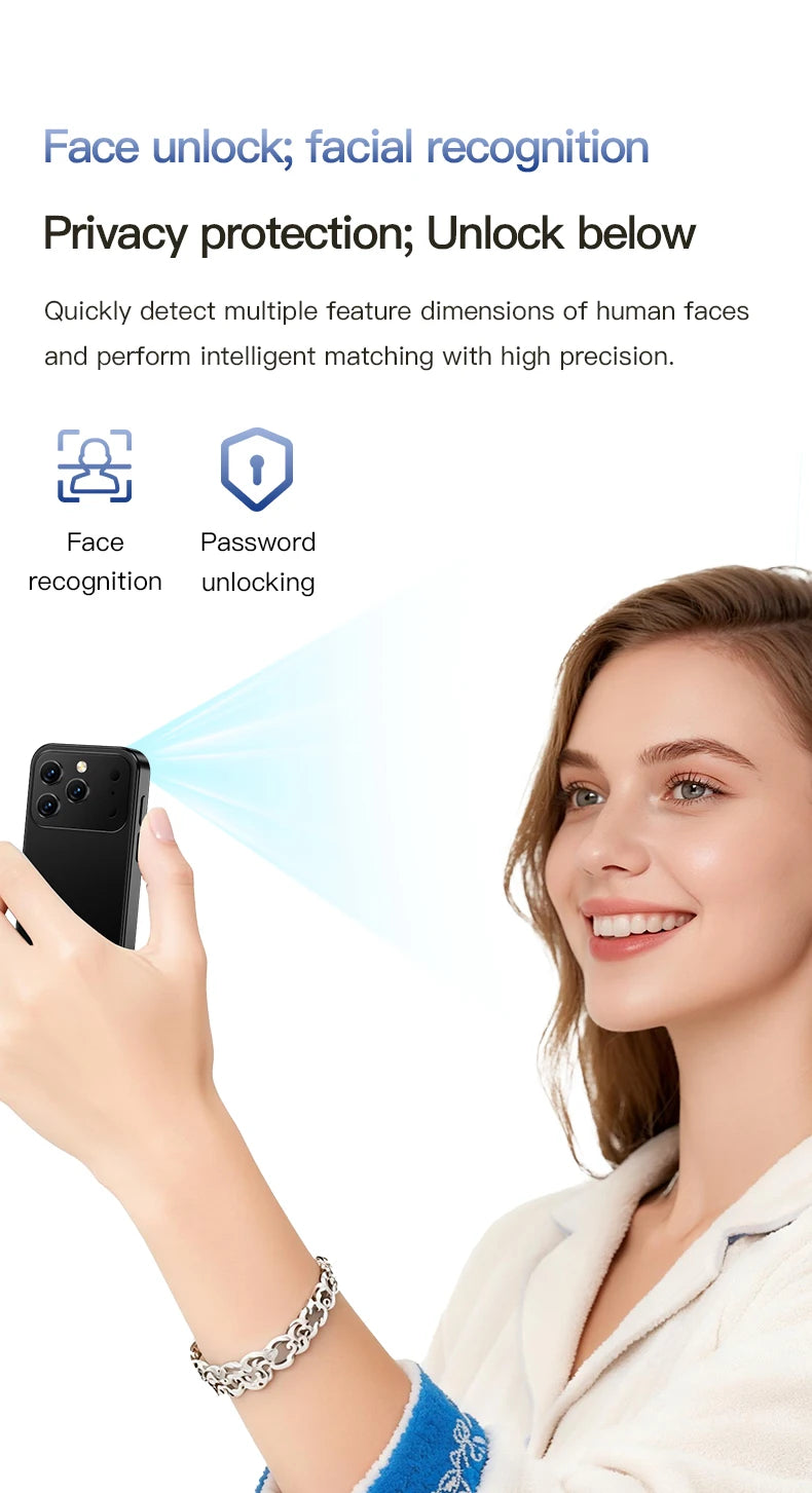 Soyes I17 Mini Smartphone 3.0 Pollici 2 Ram 16 Rom Dual Sim Doppia Fotocamera Android 9.0