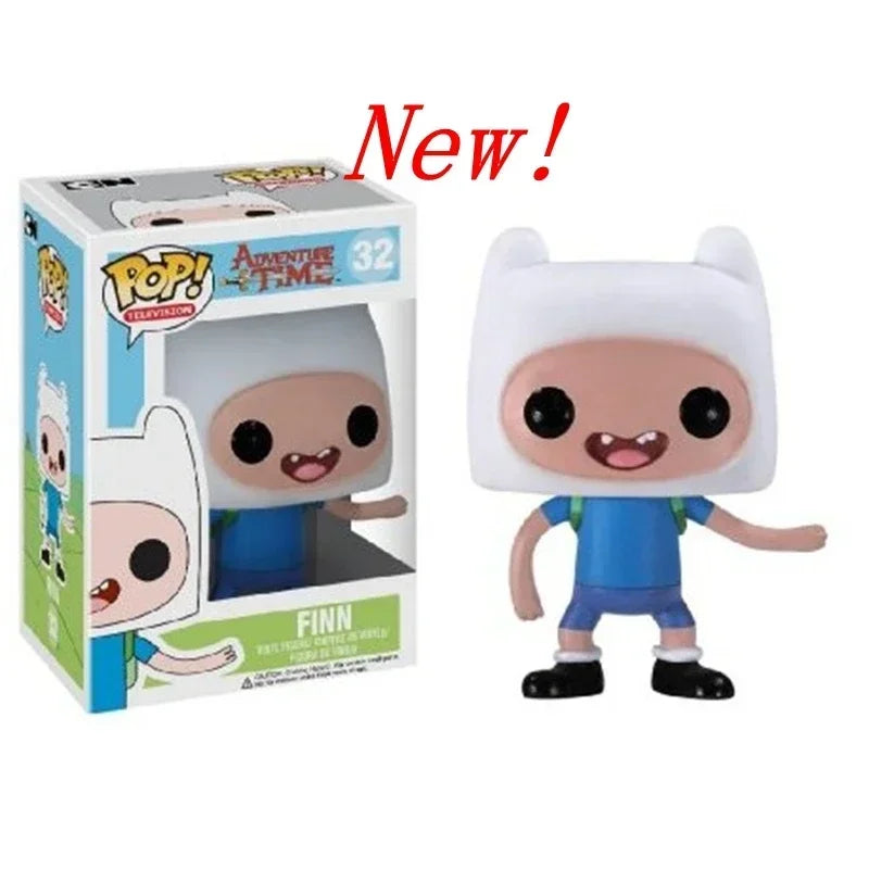 Funko Pop Adventure Time Finn Jake BMO Vinile Set Figurine Da Collezione Edizione Completa 10 Cm