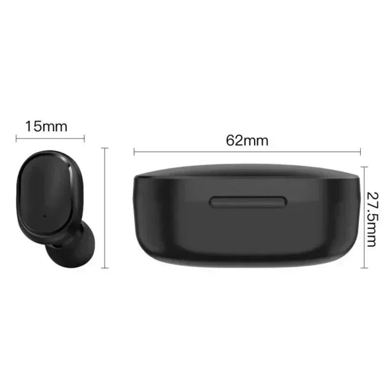 Auricolari Bluetooth E6S Con Cancellazione Del Rumore, Microfono Integrato, Impermeabili