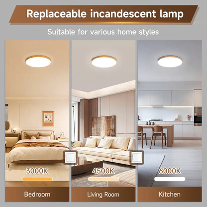 Plafoniera LED Da Soffitto 18W-50W 220V, Illuminazione Moderna Per Soggiorno E Decorazione Casa