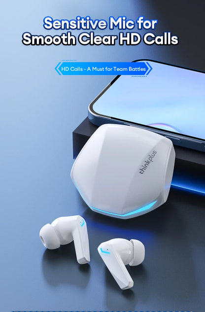 Lenovo GM2 Pro Auricolari Da Gioco Bluetooth 5.3 Con Cancellazione Attiva Del Rumore E Microfono