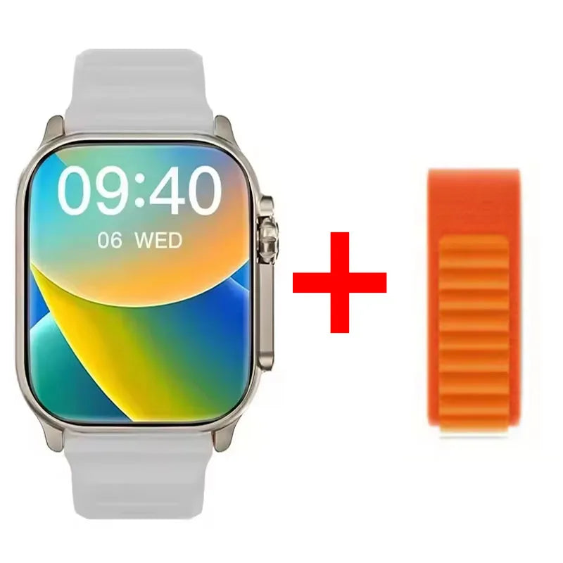 Nuovo Smartwatch 2026 Watch 10 Ultra 49mm con NFC, GPS, Chiamate Bluetooth, Musica BT, Giochi e Ricarica Wireless per Uomo e Donna