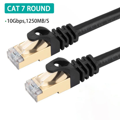 Cavo Ethernet Cat7 Schermato RJ45 10 Gbps Per Router E PC Alta Velocità Di Rete Affidabile