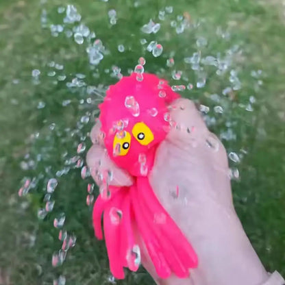 Polpo Giocattolo D'Acqua Per Bagno Dei Bambini Con Spray Creativo Antistress Divertimento
