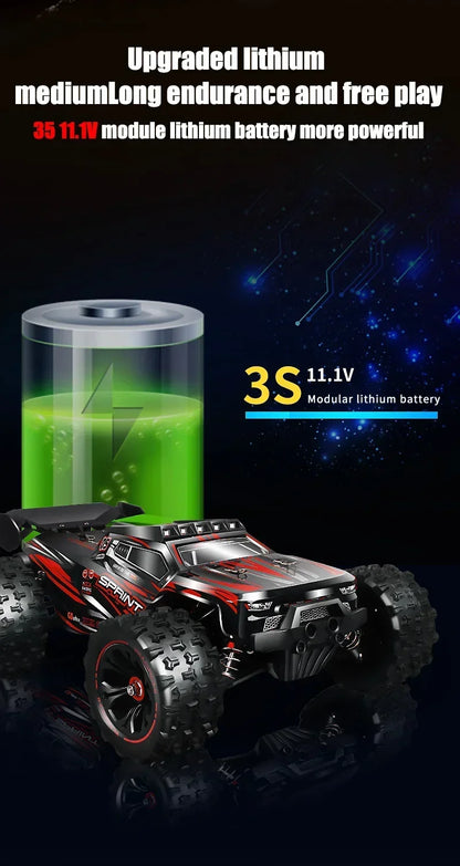 9522PRO 85KM/H Auto RC ad alta velocità Brushless a quattro ruote motrici Off-road Drift 1:16 Auto da corsa professionale 9522 50KM/H Giocattolo per ragazzi