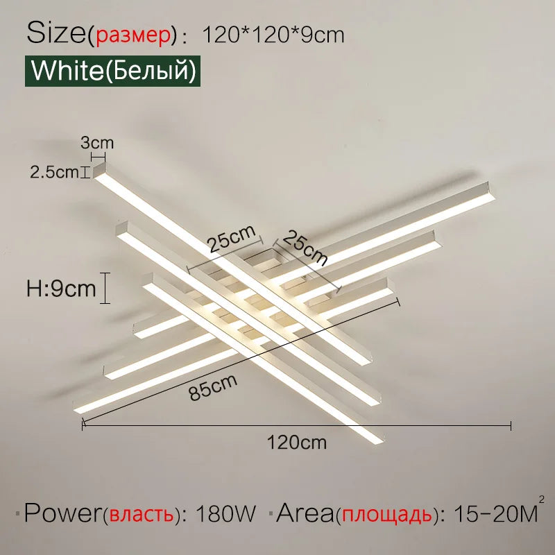 Plafoniera Moderna In Alluminio Spazzolato Per Soggiorno E Camera Da Letto Luce Diffusa Design Minimalista