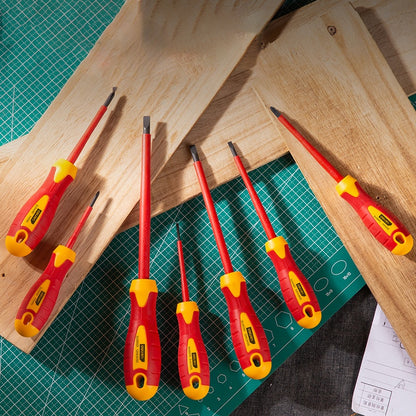 Set Cacciaviti Isolati VDE Deli Per Elettricista Con Testa Phillips A Taglio Magnetico