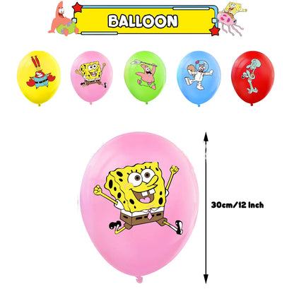Tema Spongebob Decorazioni Festa Di Compleanno Set Usa E Getta Con Tovaglia Piatti Bicchieri Banner Bomboniere