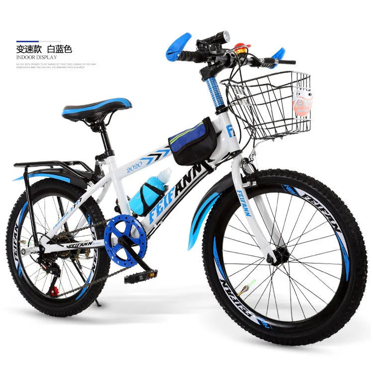 Bici Da Montagna Per Bambini 20 22 24 Pollici Con Cambio Variabile Età 7-10 Anni Leggera E Affidabile