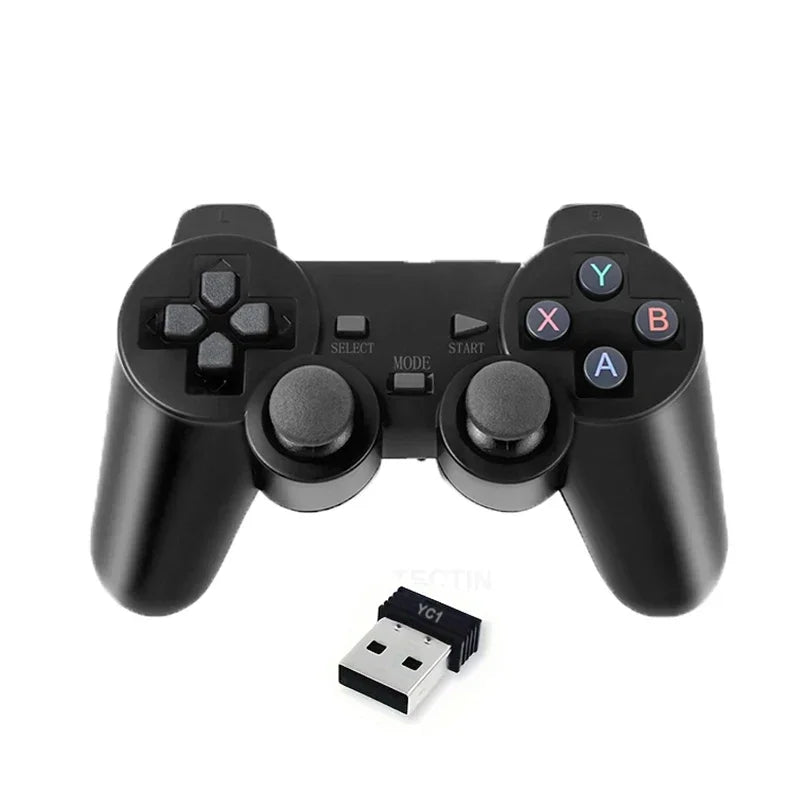 2 controller di gioco wireless 2.4G senza ritardo per PC, joystick USB per PC, Android TV, compatibili con GD10/M8/G5/G11 Pro GAME BOX