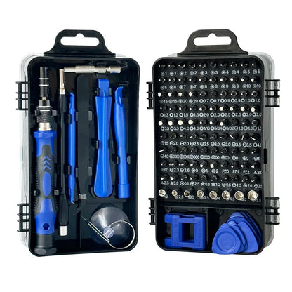Set Cacciaviti Di Precisione 115 In 1 Magnetici Per Riparazioni Laptop MacBook Smartphone