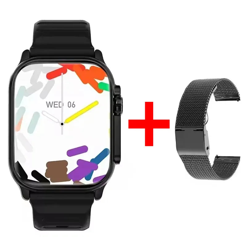 Nuovo Smartwatch 2026 Watch 10 Ultra 49mm con NFC, GPS, Chiamate Bluetooth, Musica BT, Giochi e Ricarica Wireless per Uomo e Donna