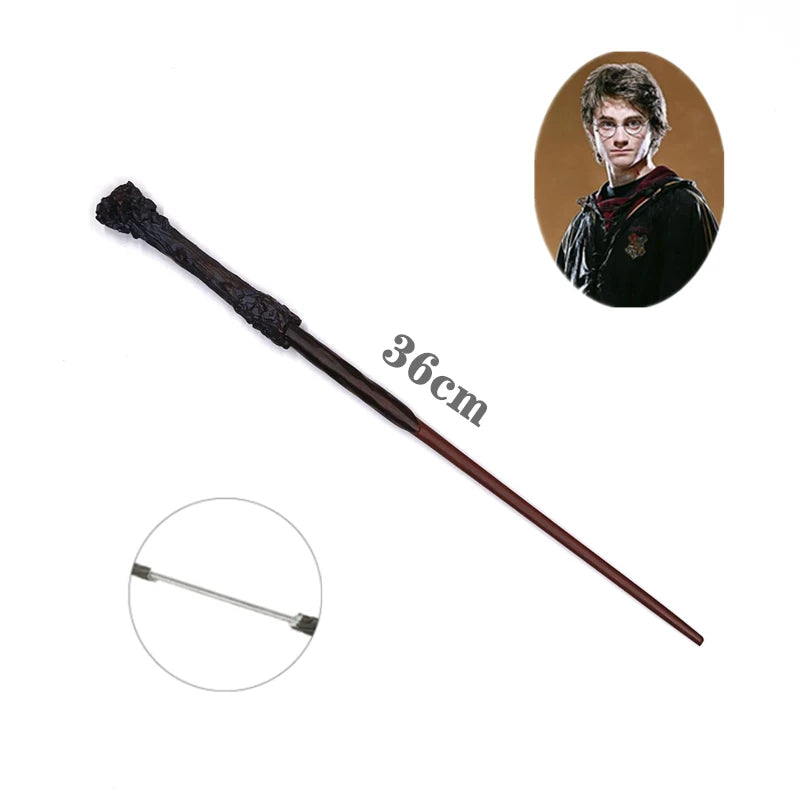 Bacchette Magiche Con Nucleo Metallo Design Collezione Per Harry Potter Replica Da Esposizione Di Alta Qualità