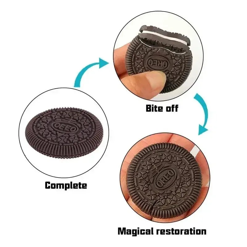 Biscotto magico per bambini Biscotti OREO Trucchi magici Accessorio Primo piano Oggetti di scena Spettacolo di magia facile e sorprendente per bambini Giocattolo di apprendimento per adulti