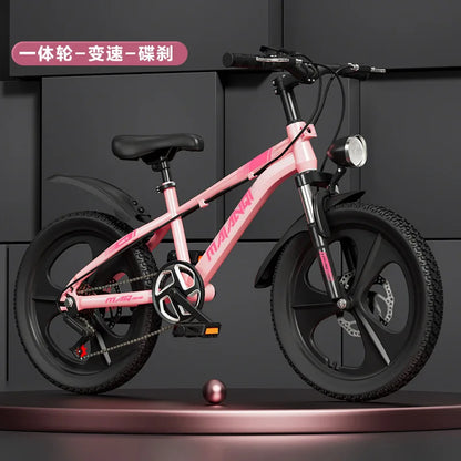 Bicicletta Per Bambini E Ragazzi Da Sei A Quindici Anni Con Cambio Di Velocità Ammortizzatori E Freni A Disco
