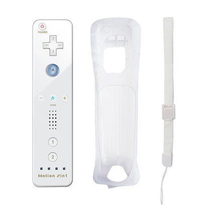 Set controller 2 in 1 per Nintendo Wii Joystick Motion Plus opzionale Gamepad remoto wireless con custodia in silicone Videogioco