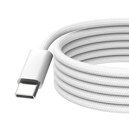 Cavo di ricarica USB-C a USB-C da 240W, Cavo PD intrecciato a ricarica rapida per iPhone 15 16 17E 17 Max, iPad Air, MacBook Pro, ASUS, DELL
