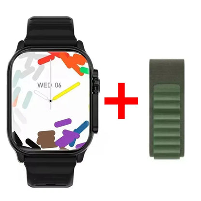 Nuovo Smartwatch 2026 Watch 10 Ultra 49mm con NFC, GPS, Chiamate Bluetooth, Musica BT, Giochi e Ricarica Wireless per Uomo e Donna