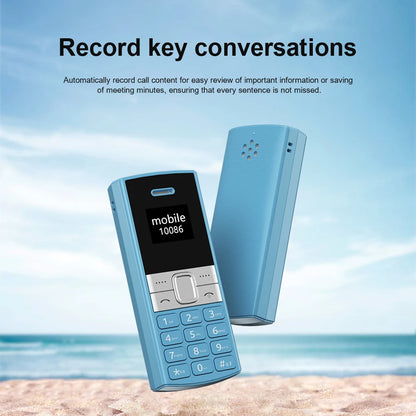Servo BM150 Telefono Cellulare Mini Due Sim Registrazione Automatica Chiamate Blocco Lista Nera