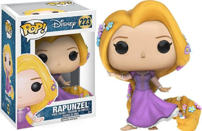 Nuova principessa Ariel FUNKO POP # 220 Belle # 221 Cenerentola # 222 Rapunzel # 223 Tiana # 224 Merida # 324 Action Figure per regalo per bambini