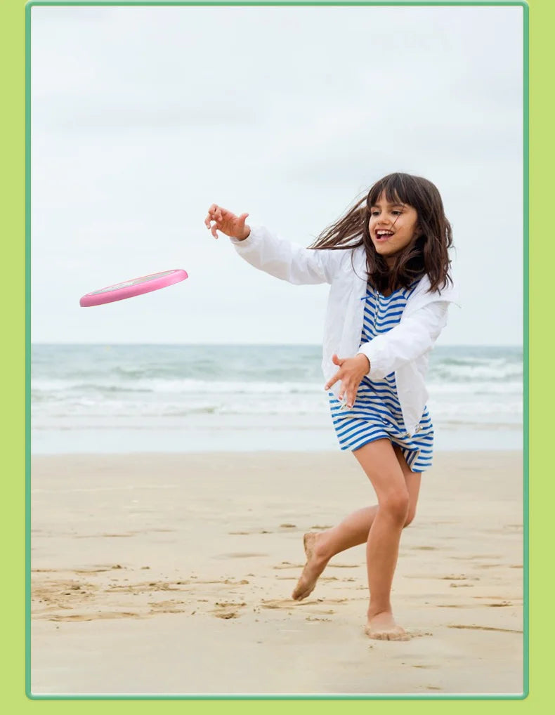 Frisbee Gomma Morbida Per Bambini Sicuro Per Gioco All'Aperto Spiaggia Giardino Unisex