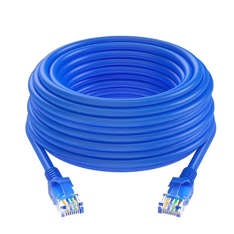 Cavo Ethernet Cat6 da 0,5/1/2/3/5/10/15/20/30/50M RJ45 UTP 1000Mbps Cavo di rete Cavo LAN Cavo Internet Cavo del router Cavo del computer