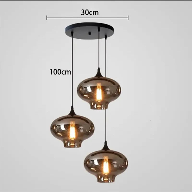 Lampada Sospensione Led Moderna In Acciaio Inossidabile Spazzolato per Soggiorno E Sala Da Pranzo