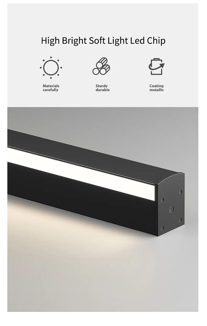 Lampada Da Parete Impermeabile Esterni Led Luce Giardino Recinzione Balcone Cancello Design Moderno
