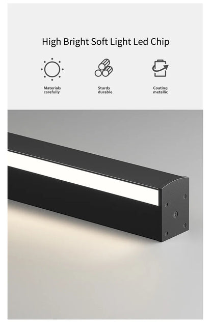 Lampada Da Parete Impermeabile Esterni Led Luce Giardino Recinzione Balcone Cancello Design Moderno