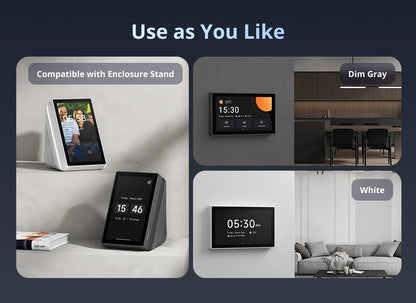 NSPanel Pro 120 Pannello Controllo Smart Home Monitoraggio Consumo Energetico Modulo Zigbee