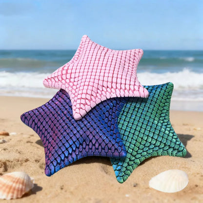 Giocattolo Antistress Stella Marina Articolata 3D Stampato Flessibile Con Giunti Decorazione Scrivania Marino