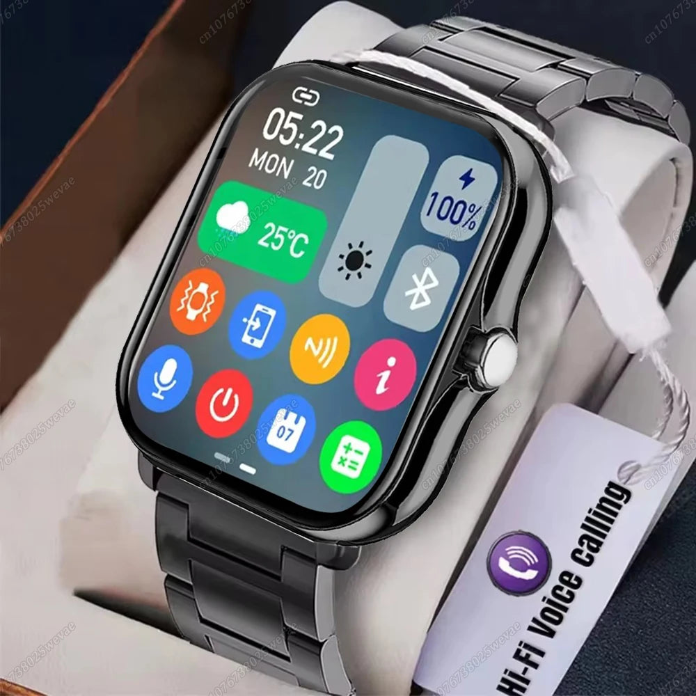 20226 Nuovo smartwatch da 1,83 pollici Notifiche di chiamata Monitoraggio del sonno Monitoraggio dell'attività Smart Watch compatibile con Android e iOS