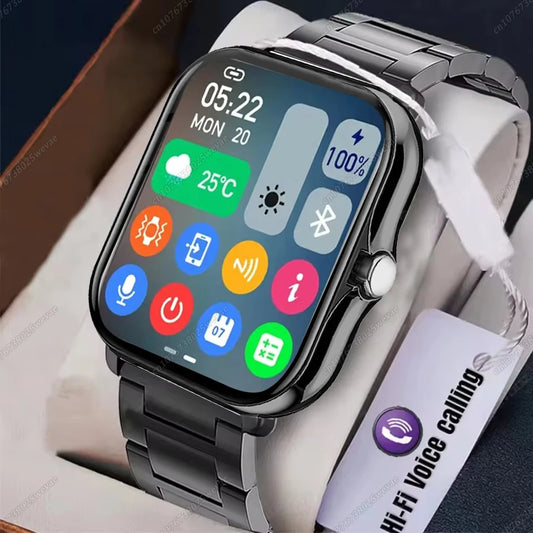 20226 Nuovo smartwatch da 1,83 pollici Notifiche di chiamata Monitoraggio del sonno Monitoraggio dell'attività Smart Watch compatibile con Android e iOS
