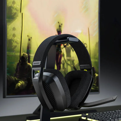 Cuffie Da Gioco Wireless 2,4 GHz Con Microfono Per PS5 PS4 PC Mac Bluetooth Con Cancellazione Del Rumore