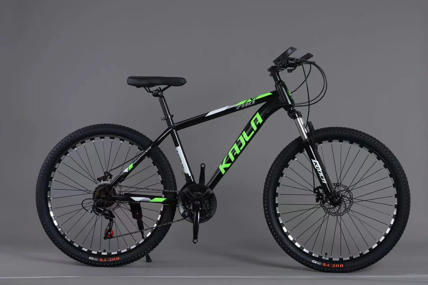 Mountain Bike Per Adulti 26 Pollici Trasmissione A 21 Velocità Telaio In Acciaio Rockbrook