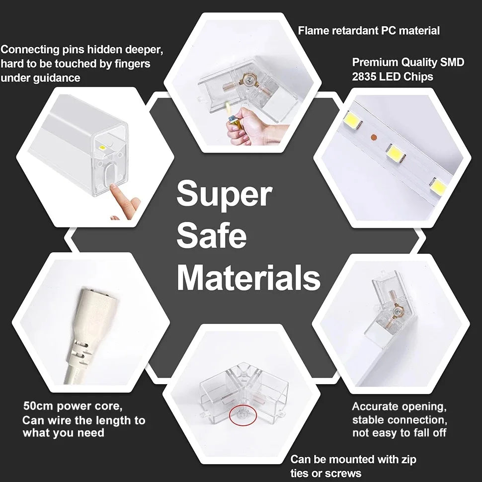 Luce Led Esagonale Da Soffitto 6500K Ultra Luminosa 2000 Lumen Per Garage Seminterrato E Palestra Casa 50000 Ore