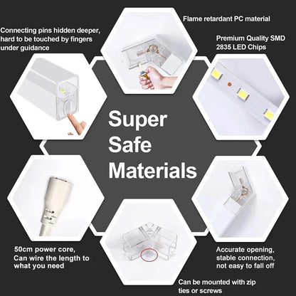Luce Led Esagonale Da Soffitto 6500K Ultra Luminosa 2000 Lumen Per Garage Seminterrato E Palestra Casa 50000 Ore