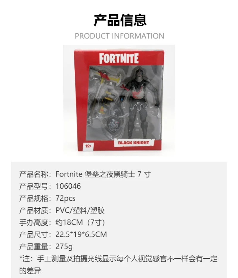 Figura Collezione Fortnite Premium Action Figure Raptor Black Knight Skull Trooper Cuddle Team Leader MogulMaster