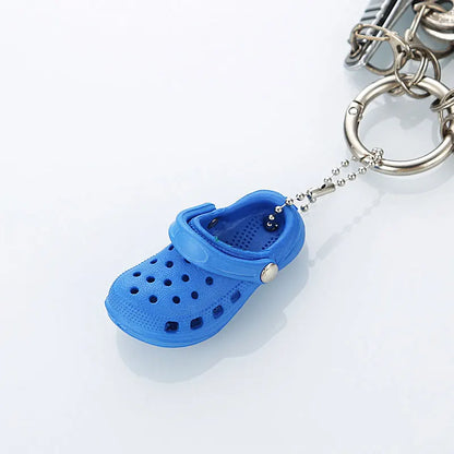 Portachiavi A Forma Di Scarpe 3D In PVC Per Zoccoli E Sandali Decorazione Per Borsa Spiaggia Unisex