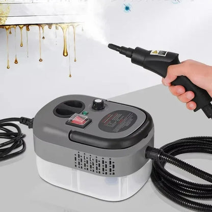 Pulitore a vapore da 1,2 litri Sterilizzazione ad alta temperatura Aria condizionata Cappa da cucina Pulitore a vapore per casa/auto 220 V/110 V Spina UE/USA