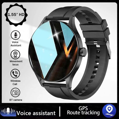 Orologio Intelligente Alla Moda Con Schermo Da 1,55 Pollici Hd Controllo Chiamate Bluetooth E Monitoraggio Attività