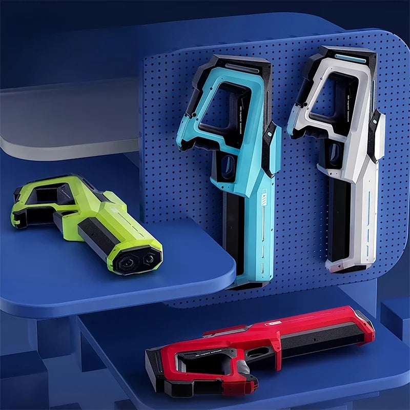 Pistole ad acqua elettriche per adulti Potente spruzza d'acqua automatica Aspirazione d'acqua Blasters Estate Giocattolo da spiaggia all'aperto per ragazzi Regalo per bambini