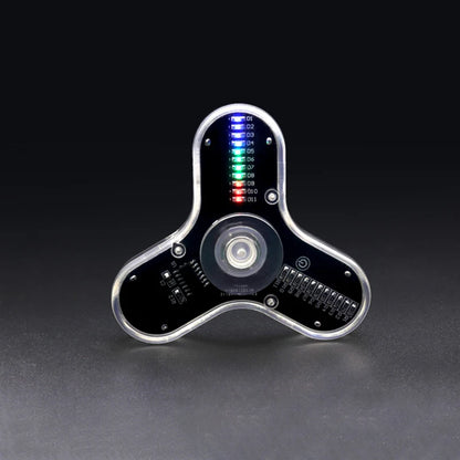 Kit Elettronico Fai Da Te Con Led E Gyro Per Circuiti Stampati Saldatura Facile E Componenti Inclusi