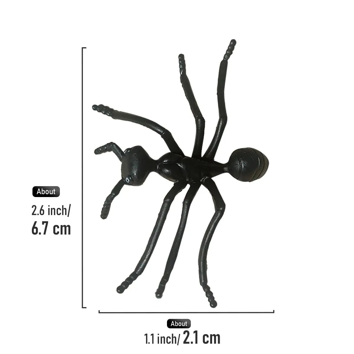 Formiche Finte Realistiche In Plastica Modello Decorazione Halloween Per Giardino E Scrivania
