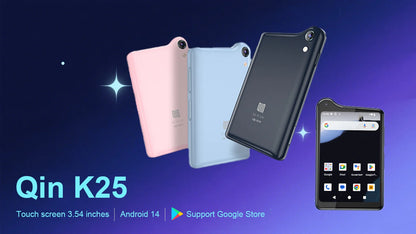 Qin F25 MTK8786 Non sbloccare Google Play Android 14 Schede SIM doppie 6 GB + 128 GB 2700 mAh WIFI Bluetooth Touch Schermo da 3,54 pollici