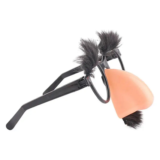 Naso Finto Grande Occhiali Divertenti Per Prank Party Bar Gag Scherzi Decorativi