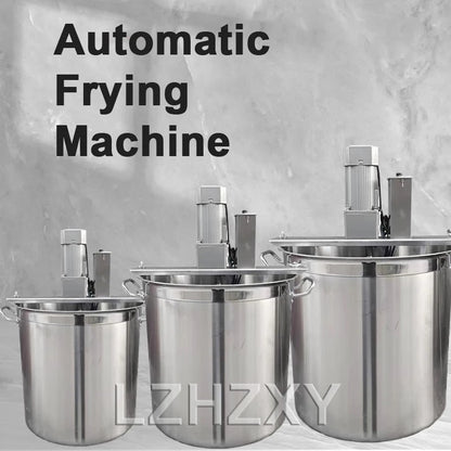 Friggitrice Automatica In Acciaio Inox 250W 220V Con Funzione Mescolamento Per Alimenti