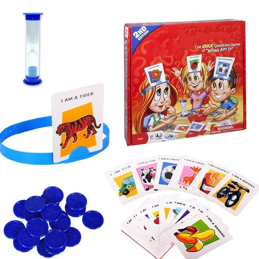 Gioco Da Tavolo Indovina Chi Sono Per Bambini E Famiglia Interattivo Ed Educativo