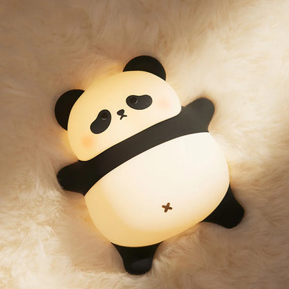 Luce Notturna Panda Led Con Touch Usb Ricaricabile Per Cameretta Decorazione Per Bambini