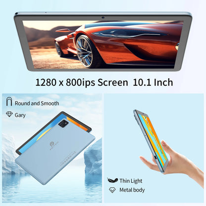Pritom Tab11 Tablet Android 14 Da 10 Pollici Con 8 GB RAM E 128 GB ROM Octa Core WiFi 5G Tastiera E Custodia